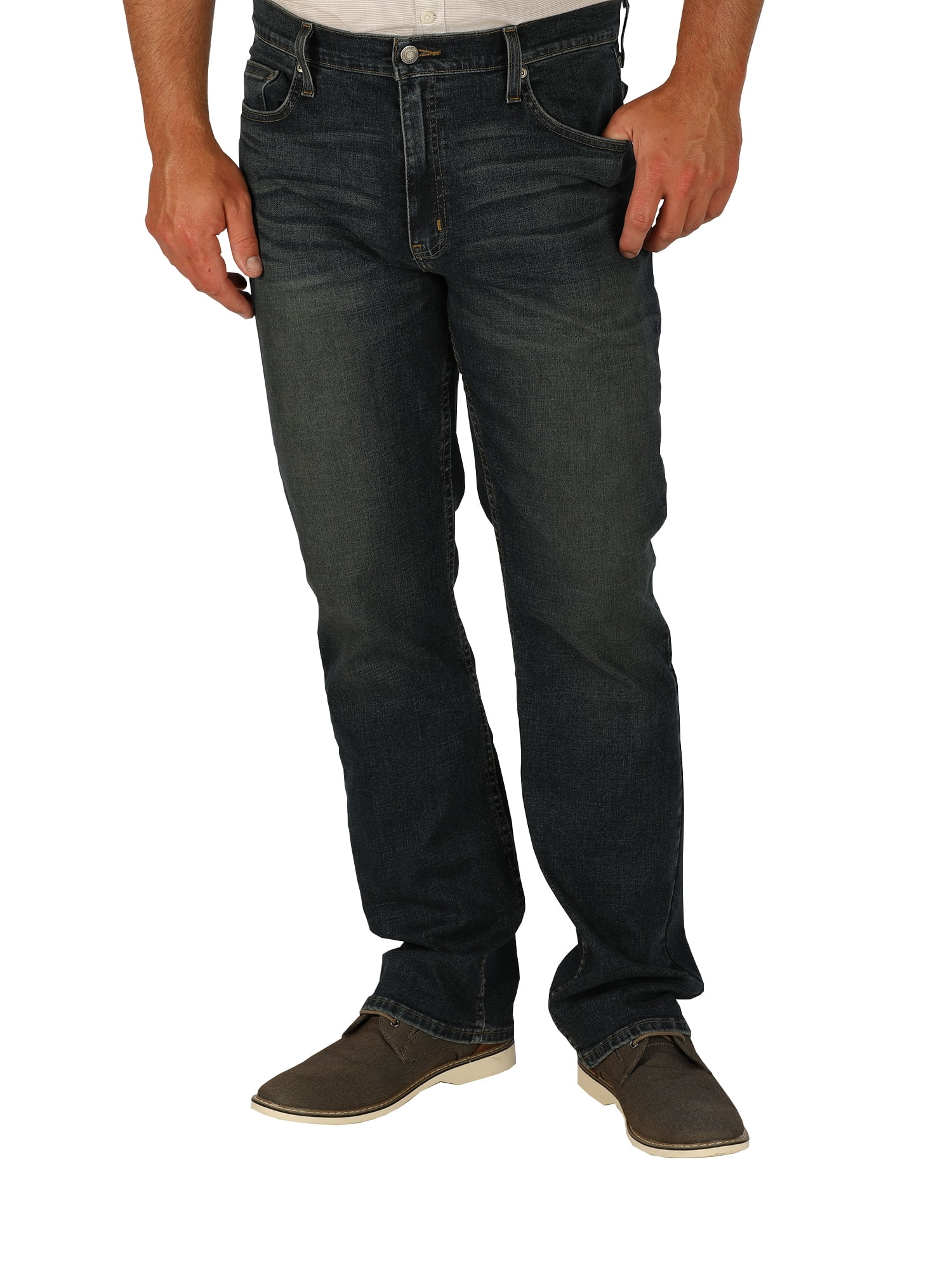 George Men's & Big Men's Slim Fit Bootcut Jeans, Sizes 29-42