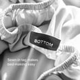 thumbnail image 6 of Bare Home Fitted Sheet - 22" Extra Deep Pocket - Premium 1800 Collection - Full-XL, Cloud Gray, 6 of 7