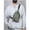 Green, variant on Sling Bag For Men,Small Backpack PU Waterproof,Lightweight Crossbody Shoulder Daypack for Men and Women,Outdoor Sports Hiking Camping - Gray