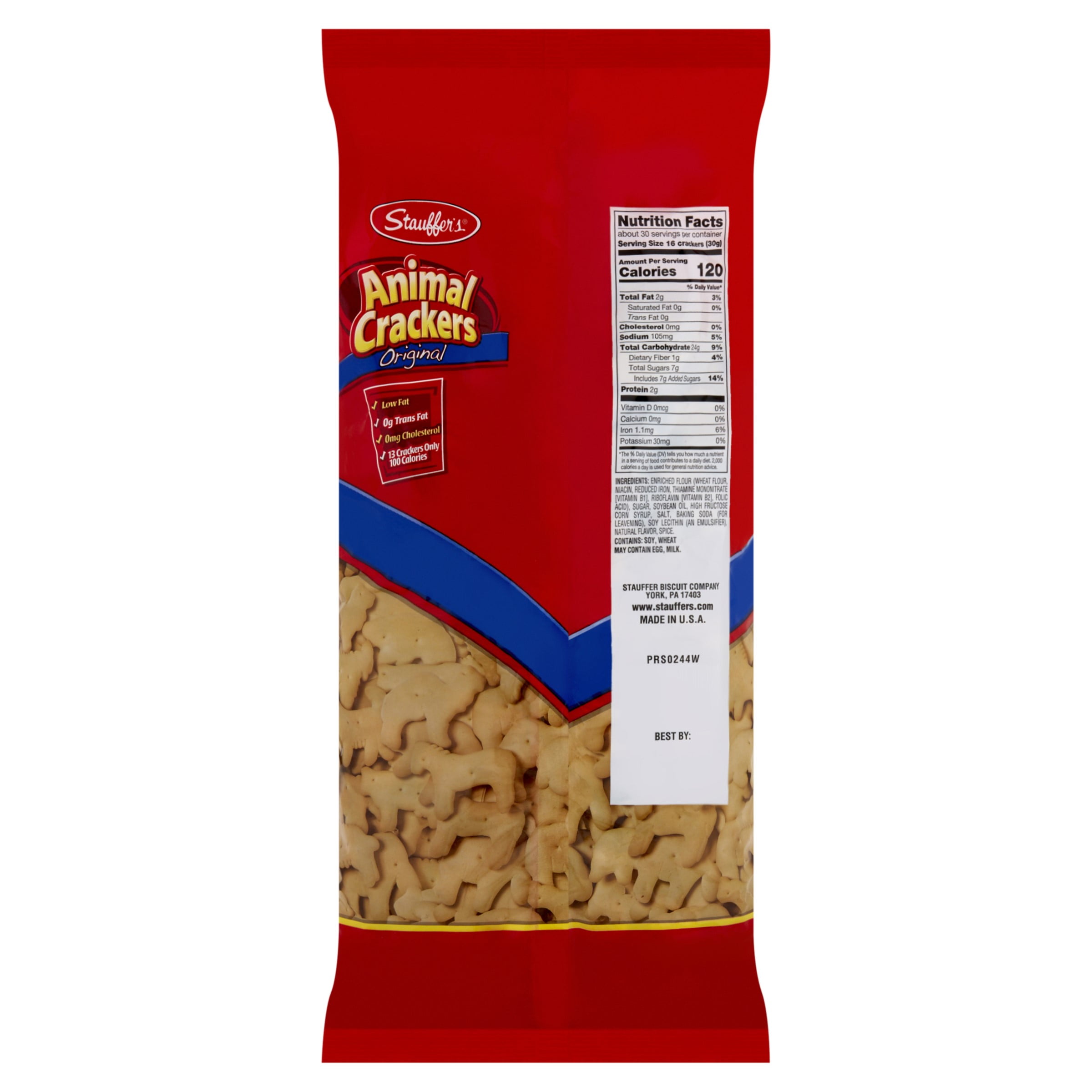 Stauffer's Original Animal Crackers, Shelf Stable Kid Stauffer's Original Animal Crackers, Shelf Stable Kid