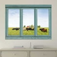 thumbnail image 2 of wall26 - Cows in a Field with a Red Barn in The Background - Wall Mural, Removable Sticker, Home Decor - 36x48 inches, 2 of 5