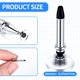 thumbnail image 5 of Sidaley 12 Uds puntas de lápiz óptico pantalla capacitiva cabeza de alta sensibilidad accesorios de lápiz punta de ventosa transparente Bombillas para automóviles, 5 of 6