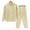 Beige, variant on Texiao Comfort Sweatsuits for Women,Women's Solid Hooded Sport Sweatshirt Tracksuit Set
