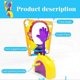thumbnail image 3 of Pieface Game for Kids & Adults, Fun Cream Pie In The Face Toy, Face Cake Smash Machine, Stress Relief Party Game, 3 of 5