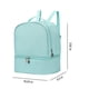 thumbnail image 3 of Mochila térmica 2 en 1 para el colegio y viajes - resistente al agua, acolchada, compartimentos grandes - azul cielo, verde, rosa, 3 of 6