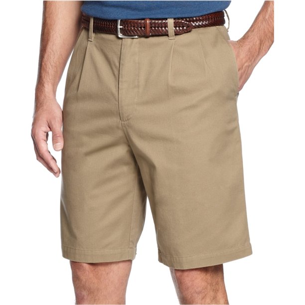 Dockers - Pantalones cortos para caminar para hombre, ajuste clásico, perfectos, informales, beige, 36
