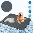 thumbnail image 2 of Darzheoy Dog Cooling Mat Large Cooling Pad Summer Pet Bed for Dogs Cats Kennel Pad Breathable Pet Self Cooling Blanket Dog Crate Sleep Mat Washable 29.5x20 inch, 2 of 8