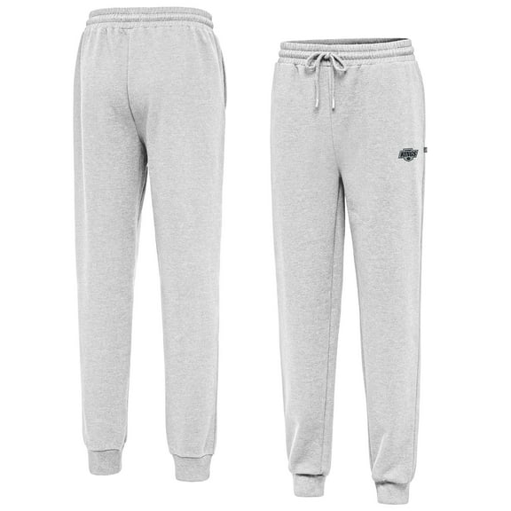 Men's Antigua Heather Gray Los Angeles Kings Idol Jogger Pants