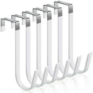 over the Door Hook Hanger with 5 Hooks, Vertical Hanging Coat Rack