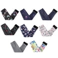 thumbnail image 6 of SILVERCELL 3-12Years Kids Printed Stretch Pants Thermal Pants Girls Winter Warm Ankle Length Pants Fleece Lined Printed Leggings, 6 of 6