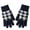 Navy, variant on Dyfzdhu Women Winter Screen Gloves Warm Knit Gloves Elastic Cuff Winter Men Texting Gloves Black