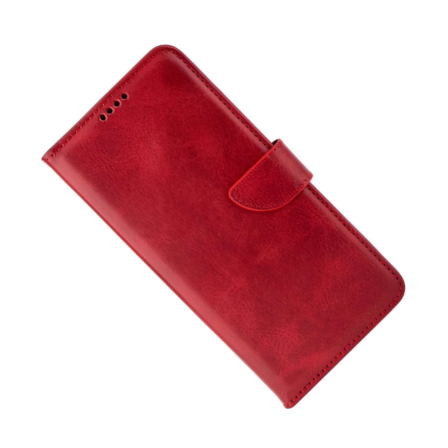 Stylish Wallet Case for iPhone 17 Pro Max - Red