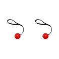 thumbnail image 3 of Billuyoard Pelota de juguete Cuerda Morder Entrenamiento Breaker Alivio del estrés Al aire libre Interactivo Fetch Elasticity Props Gifts Dog Pet 6cm rojo 2Conjunto, 3 of 6
