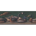 thumbnail image 2 of Beautiful Wooden Ducks Wallpaper Border Retro Design, Roll 15' x 9'', 2 of 3