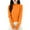 Orange, variant on Wutalume Women's Fashion Flat Knit Half Turtleneck Pullover Sweater, Solid Color Long Sleeve Top, Slim Fit Design for Layering and Smart Casual Occasions,Beige L