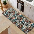 thumbnail image 5 of Multicolor Bigfoot and Text Pattern Kitchen Rug Mat,Kitchen Runner Rugs Non Skid Washable,Decorative Kitchen Floor Mats for Kitchen,Sink,Laundry,17"x47.2", 5 of 7