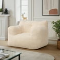 thumbnail image 5 of Pamapic Bean Bag Chair with Corduroy Cover and Armrests, Lazy Sofa for Living Room, 5 of 8