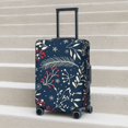thumbnail image 5 of Uemuo Merry Christmas Winter Leaves Snowflakes Printed Washable Luggage Cover - Fashion Suitcase Protector Fits 18-32 Inch Luggage -Large, 5 of 9