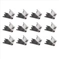 thumbnail image 2 of 24 Unids Congelador Comercial Estante Clips de Acero Inoxidable Refrigerador Estante Soporte Abrazadera Soporte Estantes Piezas, 2 of 5