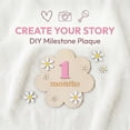 thumbnail image 5 of Unique Bargains Wooden Flower Wall Art Decor Layered Floral Wood Sign Pink 6.3in, 5 of 5