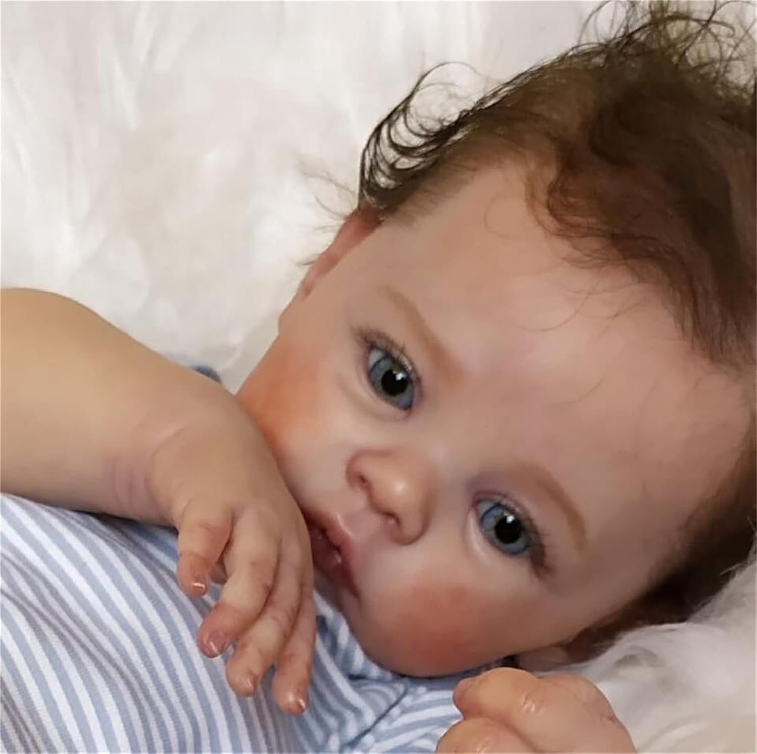 Realistic Reborn Baby doll 19 Inch Reborn Babies That Look Real and Feel Real Life Like Baby Dolls for gift(Cloth Body)