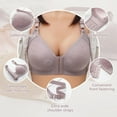 thumbnail image 3 of 3 Pack Women‘s Front Closure Bra Wireless Bra Active Yoga Sports Bras, 3 of 10
