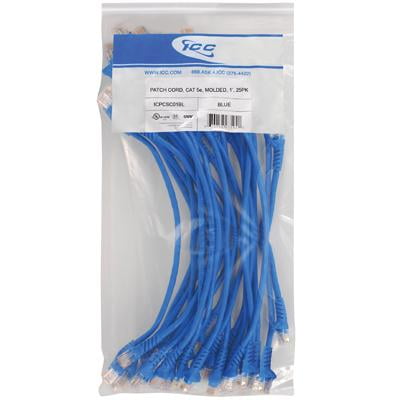 ICC Ultra Slim Cat.5e Patch Cable ICPCSJ03OR