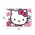 thumbnail image 2 of Hello kitty Wall Sign - Cartoon Aluminum Poster 12 X 8 Inch Home Bar Wall Decoration Movie Poster, 2 of 5