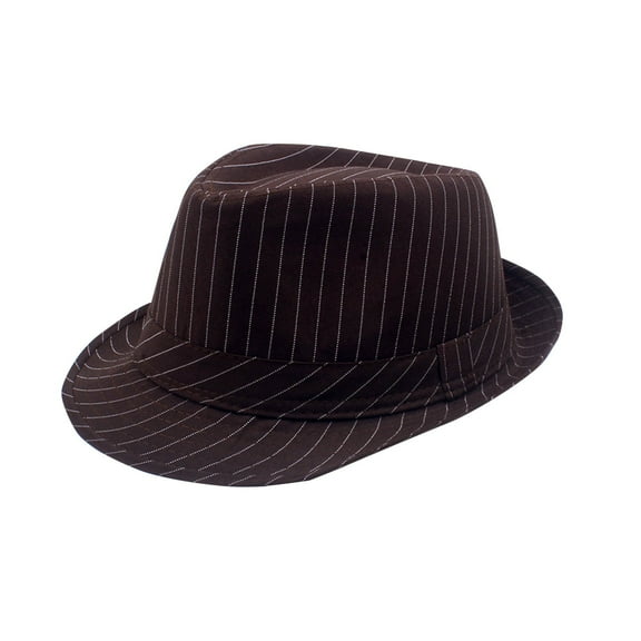 Kmdttou Men Women Same Style Fashion Stripe Straw Knitted Hat Sunscreen Sunshade Hat British Jazz Hat ,UPF50  Wide-Brim Sun Hat