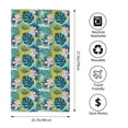 thumbnail image 2 of Haiem Tropical Floral Printed Premium 27.5x16 Inch Microfiber Towel , High Absorbency, Soft & Plush , Quick-Dry, Vibrant Print , Ideal for Beach, Pool, Travel, and More, 2 of 6