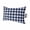 Navy, variant on 1 Pack Outdoor Waterproof Throw Pillows for Head,Blue and White Checkerboard Cushion Cases with Insert&Straps Neck Pillows for Patio Chaise Lounge Recliner Chair,Stripe Buffalo Plaid
