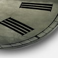 thumbnail image 2 of Designart 'Believe Shadow IV' Large Cottage Wall Clock, 2 of 3