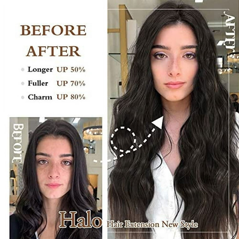 Layered Black Hair Extensions