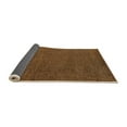 thumbnail image 2 of Ahgly Company Indoor Rectangle Solid Orange Modern Area Rugs, 5' x 7', 2 of 4