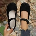 thumbnail image 4 of HTHLVMD Faux Suede Ballet Shoes, Women's Barefoot Shoes Runing Casual Fashion Walking Sports Slip On Sneakers Yoga Zero Drop Sole Lightweight Breathable Minimalist House Shoes Summer Beach, Gray 9.5, 4 of 4
