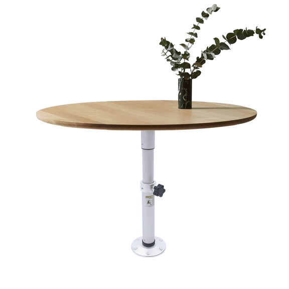 Adjustable Pedestal Table Base Table Leg Table Pedestal Stand Fit RV Boat Marine for Caravans, Motorhomes, Marine Boats, Yachts