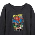 thumbnail image 3 of Marvel Your Friendly Neighborhood Spider-Man - Web Head - Women's French Terry Pullover Sweatshirt, 3 of 5