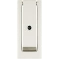 thumbnail image 6 of Baldwin 0185 Modern Rectangular Door Knocker - Chrome, 6 of 7