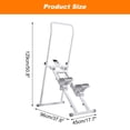 thumbnail image 2 of Stair Stepper Machine with Adjustable Handlebar, 300LB Capacity Vertical Climber for Home Cardio Workouts, Foldable Design for Compact Home Gym Storage, 2 of 9