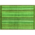 thumbnail image 1 of Ahgly Company Indoor Rectangle Abstract Green Modern Area Rugs, 2' x 3', 1 of 4