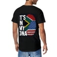 thumbnail image 3 of T-shirt South African Fingerprints  Soft Cotton Adult Heat-Transfer Graphic T-Shirt - 180g Breathable Fabric, Unisex Summer Casual Wear with Durable Heat-Printed Design, 3 of 10