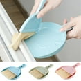 thumbnail image 1 of Happy date 2Packs Dust Pan and Brush, Broom and Dustpan, Dust Pan Brush Nesting Tiny Cleaning Broom, Dust Pan and Brush Set for Table, Desk, Countertop, Key Board, Cat, Dog and Other Pets, Dustpan, 1 of 1