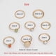 thumbnail image 3 of Juego de anillos para nudillos de luna y estrella de plata de 7-19 piezas para mujeres y niñas, juego de anillos de dedo Midi apilables Vintage Adepaton WMZL-1669, 3 of 7