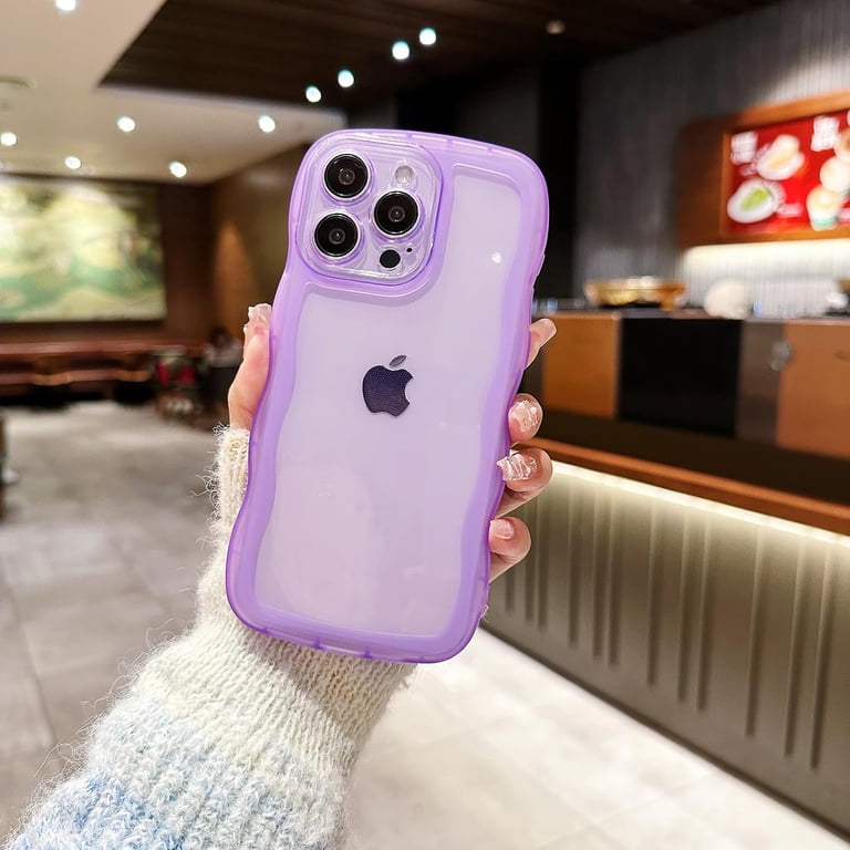 Phone Case for iPhone 13 Pro Max 6.7 inches, Soft Transparent TPU