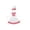 A, variant on Porch Goose Chef Outfit 2-Piece Set for 23 Inch Statue, Red White Gingham Heart Apron with Chef Hat Costume for Front Porch Lawn Garden Outdoor Kitchen Decor