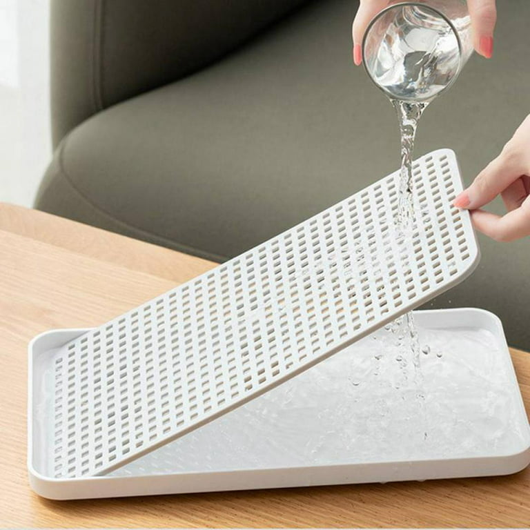 Silicone Sink Draining Board Mat Dish Glassware Kitchen Drainer