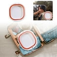 thumbnail image 1 of Space : Foldable Basin Portable Washbasin For Camping Travel & Home Use Lightweight Durable & Easy To Clean! Paper Towels Bulk Towel Rack Wall Mounted Paper Towels Holder Bathroom for Wall Bathroom, 1 of 4