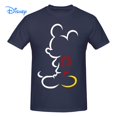 thumbnail image 1 of Mickey Mouse T shirt Harajuku Short Sleeve Disney T-shirt 100% Cotton Graphics Tshirt Brands Tee Top5XL Gao Jinjia LED, 1 of 2