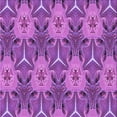 thumbnail image 1 of Ahgly Company Machine Washable Indoor Square Transitional Heliotrope Purple Area Rugs, 7' Square, 1 of 7