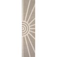 thumbnail image 7 of JONATHAN Y SANDSTONE 2 x 8 Runner Rug, Aelius Scandinavian Abstract Sun Two-Tone - Beige/Cream, SND101A-28, 7 of 7